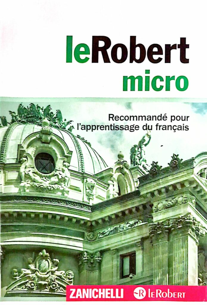 Dizionario monolingue francese Le Robert