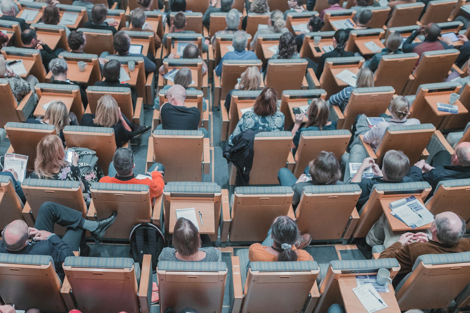 Studenti a lezione